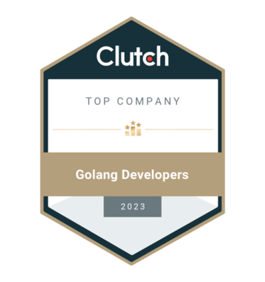 Clutch-Top Golang Developers Badge